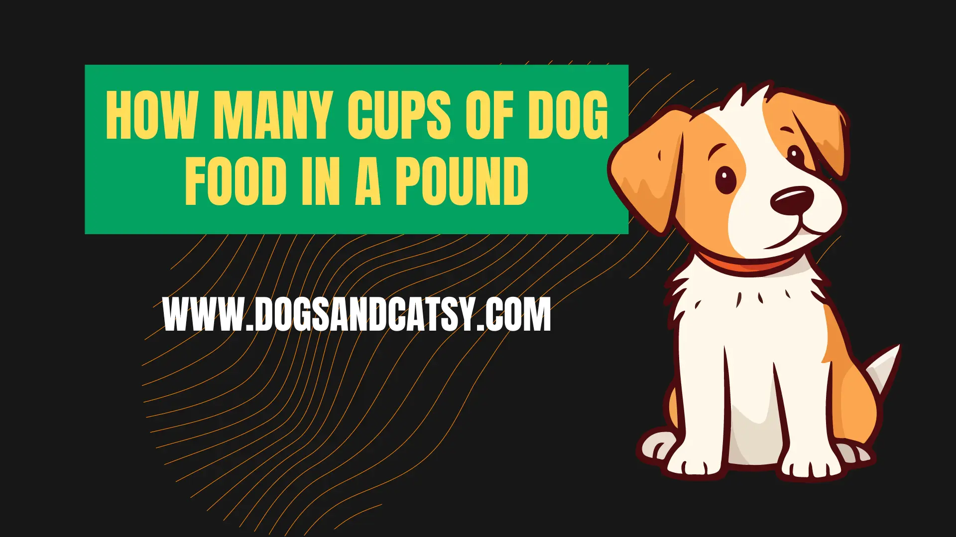 How many cups of dog food in a pound