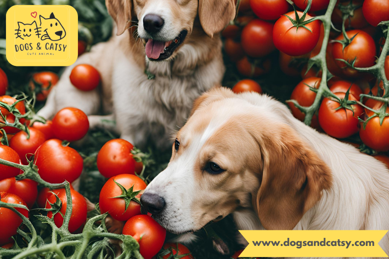 Dogs Eat Tomatoes and get poisoned
