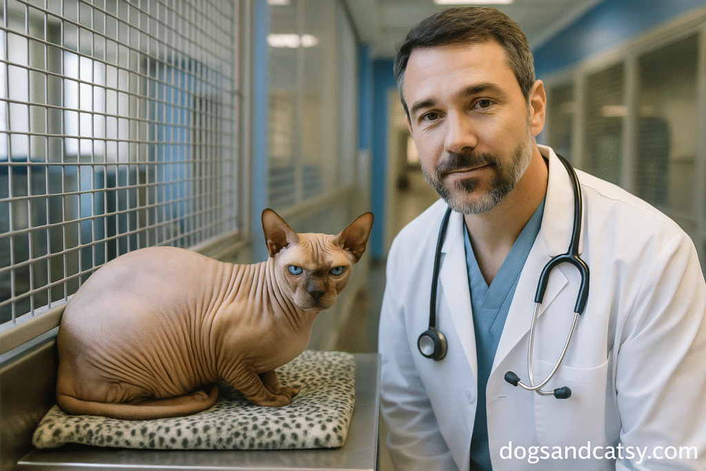 Rescued cat sparks warning over 'extreme breeding'