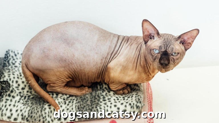 Rescued cat sparks warning over 'extreme breeding'