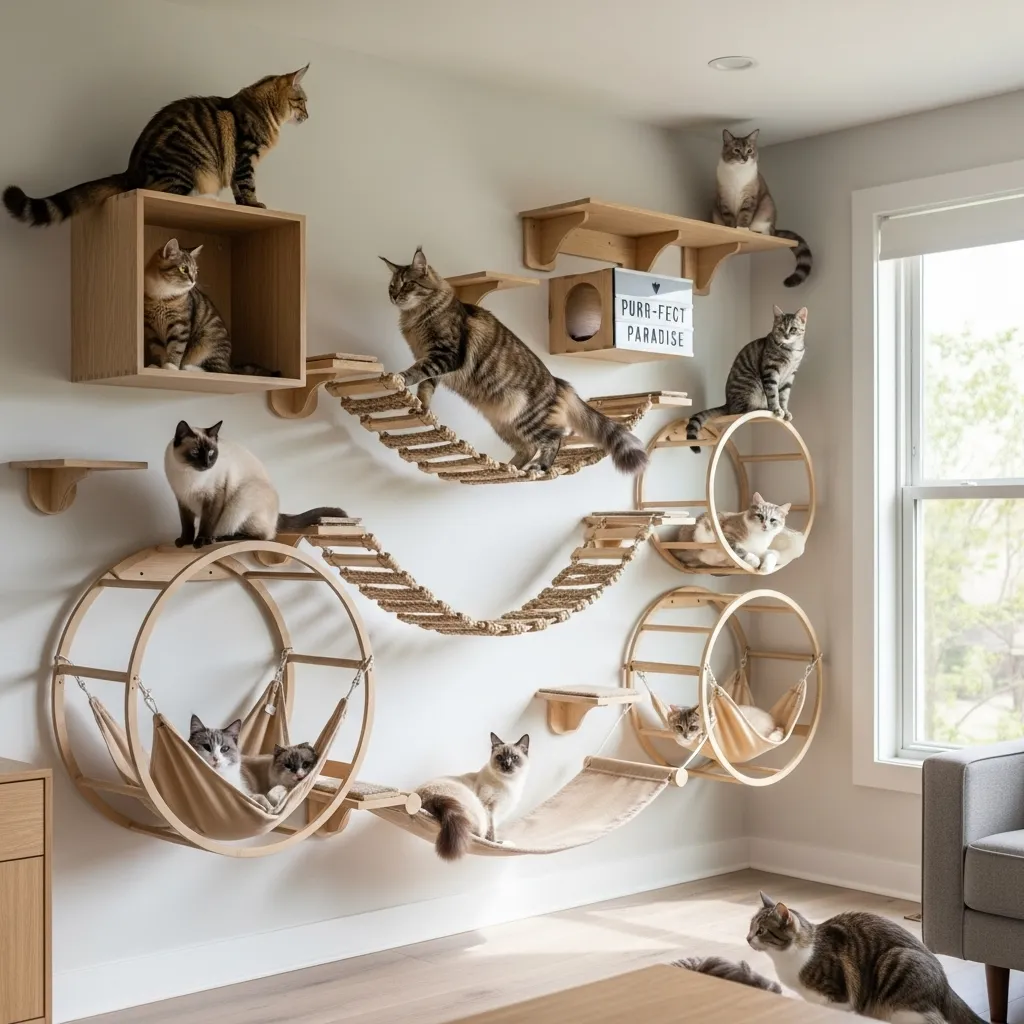 CatastrophiCreations Fabric Cat Maze