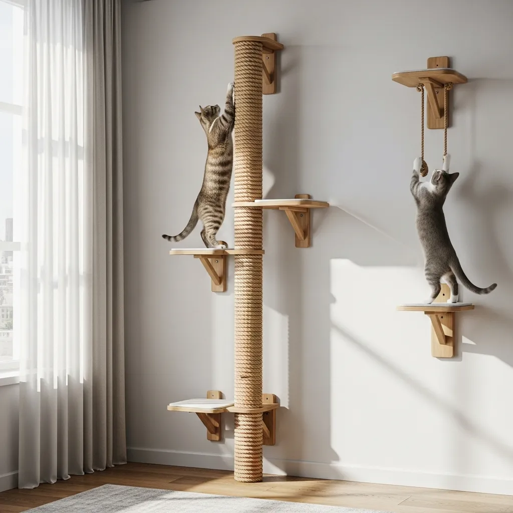 CatastrophiCreations Handcrafted Wall Post