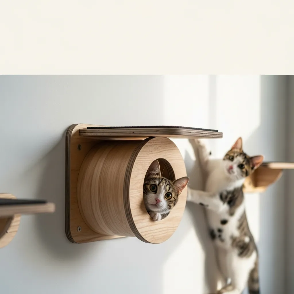 Trixie Wall-Mounted Cat Lounging Set